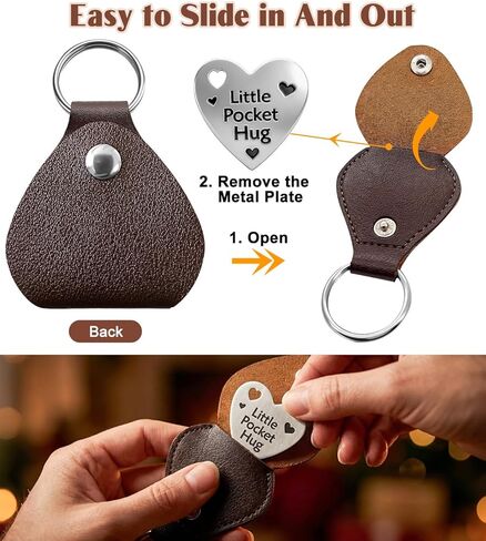 سلسلة مفاتيح عناق الجيب، هدية تشجيع عناق الجيب الصغير، تذكار للتذكير بالحب والدعم، الحقائب وحقائب الظهر in Kuwait