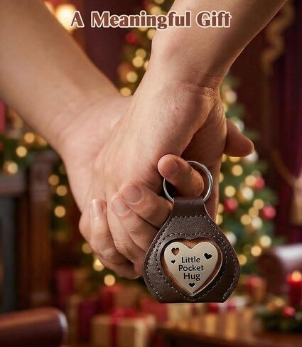 سلسلة مفاتيح عناق الجيب، هدية تشجيع عناق الجيب الصغير، تذكار للتذكير بالحب والدعم، الحقائب وحقائب الظهر in Kuwait