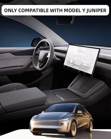 WinDu 5PCS Model 3 Model Y Center Console Organizer Tray Compatible for Tesla 2021-2024 Model Y and 2021-2023 Model 3 Accessories Armrest Hidden Box Storage Tray Cup Holder Camera Cover in Saudi Arabia