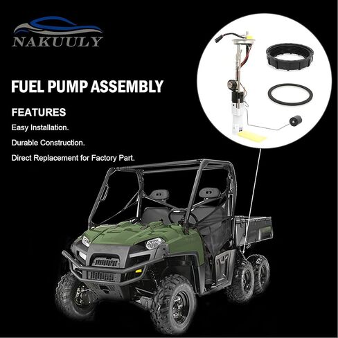Nakuuly 2204306 Fuel Pump Assembly Module Compatible with Polaris Ranger 500 2009-2013, Ranger 700 2008-2009, Ranger 800 2010 Replaces # 47-1009 2520817 in Saudi Arabia