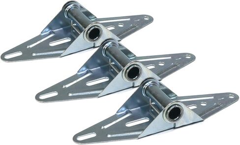 The ROP Shop | (Pack of 2) Overhead Garage Door #1 Hinges, Narrow Body for Center & Edge Mount in Saudi Arabia