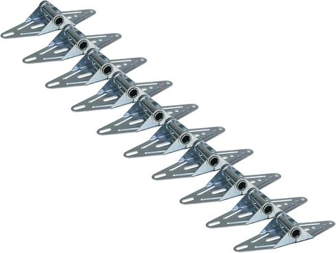 The ROP Shop | (Pack of 2) Overhead Garage Door #1 Hinges, Narrow Body for Center & Edge Mount in Saudi Arabia