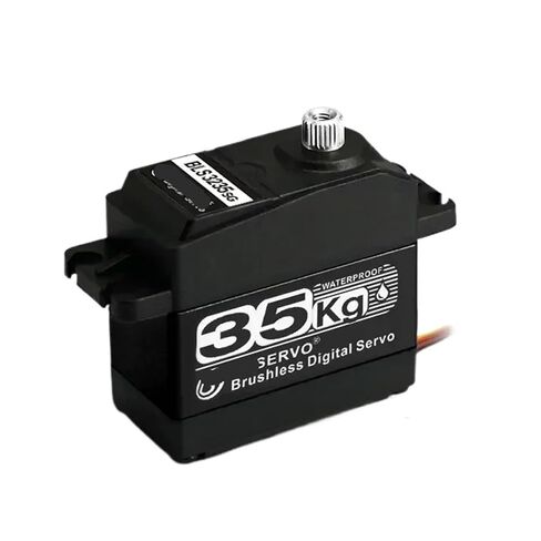 35kg.cm Digital Servo Remote Control Servo Metal Gear 25T Arm Suitable for 1/8 1/10 1/12(1x35kg 270 Degree) in Kuwait