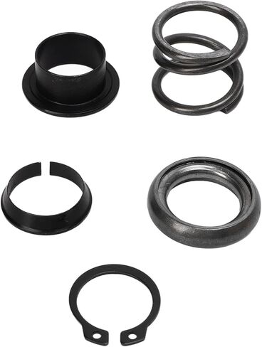 Steering Column Upper Bearing Kit Durable Metal Replacement Fit for 1992 and Up, High Strength Steering Stem Bearing Kit for Preventing Slack in Play, for Car Enthusiasts, 4 Pieces Set in Saudi Arabia