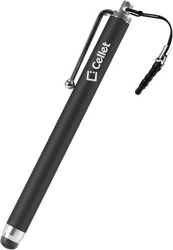 قلم ستايلس، قلم Cellet Universal + قلم حبر لجميع أجهزة شاشات اللمس المتوافقة مع هواتف Apple iPhone وiPad وAir وPro وMini والهواتف الذكية Samsung Galaxy والكمبيوتر اللوحي وGoogle Pixel وMoto Series in Saudi Arabia