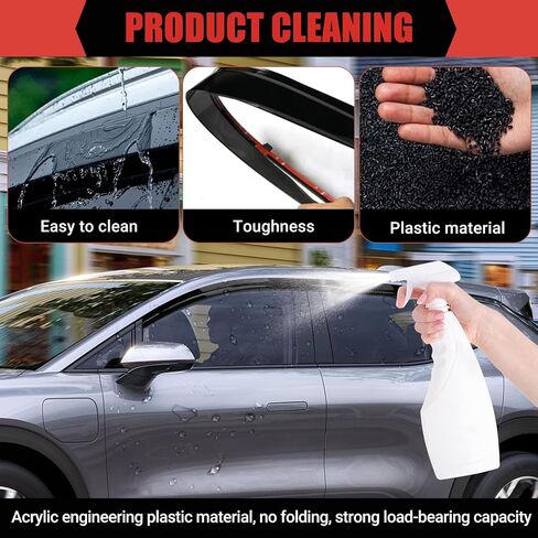 Window Visors for 2025 2026 Chevy Equinox EV, Tape-On Rain Guards Wind Deflectors, Weather Protection, Noise Reduction Chevy Equinox EV Accessories (4 Pcs) in Kuwait