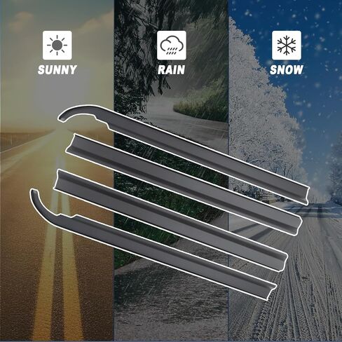 Rain Guards Window Visors Fit for Ford Bronco 2021-2024, Side Window Visor Deflector 4-Door (4PCS) in Saudi Arabia