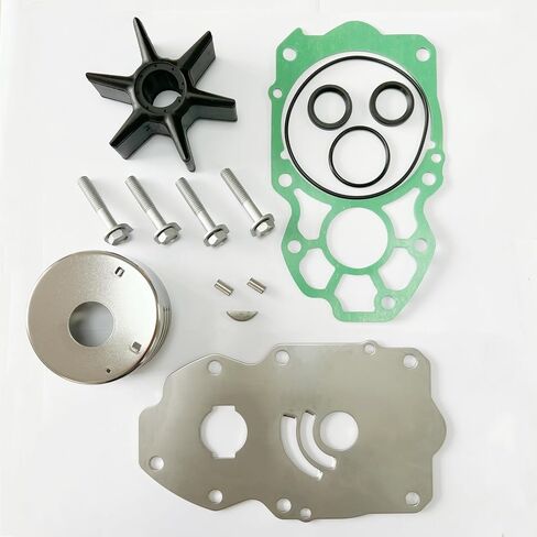 Tcess 6CE-W0078-00-00 Water Pump Impeller Repair Kit Compatible with Yamaha 225 250 300 HP 4 Stroke, Sierra 18-3470, 6CE-W0078-01-00 6CEW00780000 F225 LF225 F250 LF250 VF250 F300 FL300 LF300 in Saudi Arabia