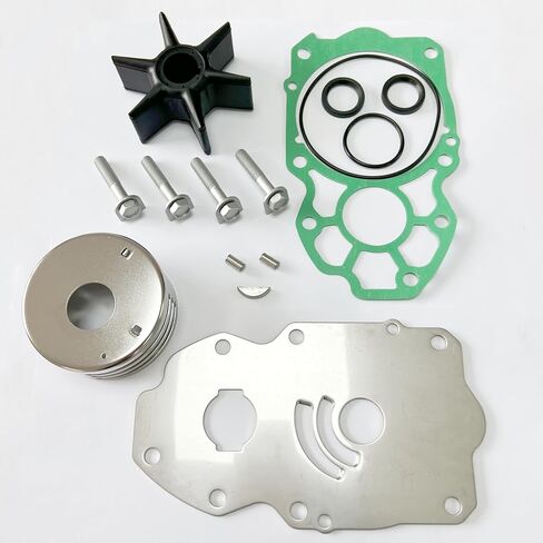 Tcess 6CE-W0078-00-00 Water Pump Impeller Repair Kit Compatible with Yamaha 225 250 300 HP 4 Stroke, Sierra 18-3470, 6CE-W0078-01-00 6CEW00780000 F225 LF225 F250 LF250 VF250 F300 FL300 LF300 in Saudi Arabia