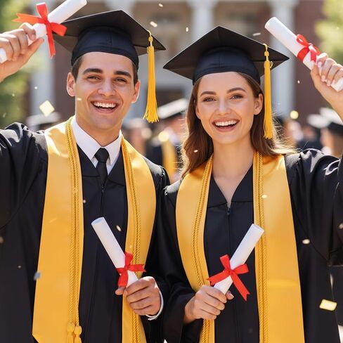 2pcs Gold Rope Belt, 67 In Long Gold Tassel Belt, Weaving Golds Belts for Women Dresses, for Womens Skirt Dress Toga Accessories in Kuwait