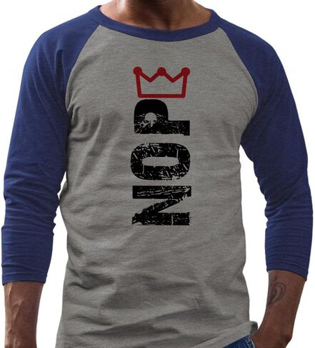 Nope No Kings Three-Quarter Raglan Sleeve Baseball Shirt Unisex in Saudi Arabia