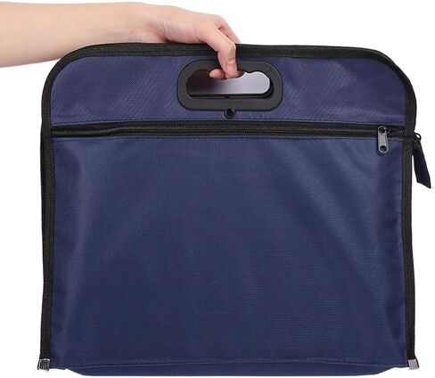Briefcase Business Document Storage Bag Laptop Protection Handbag Material Organize Pouch Accessories in Saudi Arabia