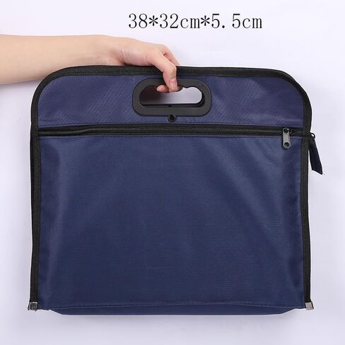 Briefcase Business Document Storage Bag Laptop Protection Handbag Material Organize Pouch Accessories in Saudi Arabia