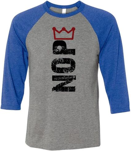Nope No Kings Three-Quarter Raglan Sleeve Baseball Shirt Unisex in Saudi Arabia