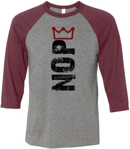 Nope No Kings Three-Quarter Raglan Sleeve Baseball Shirt Unisex in Saudi Arabia