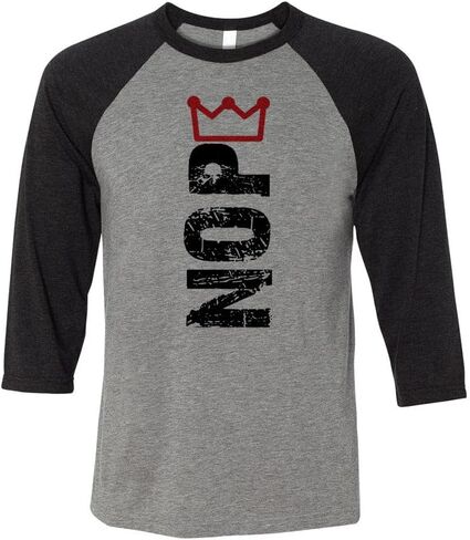 Nope No Kings Three-Quarter Raglan Sleeve Baseball Shirt Unisex in Saudi Arabia