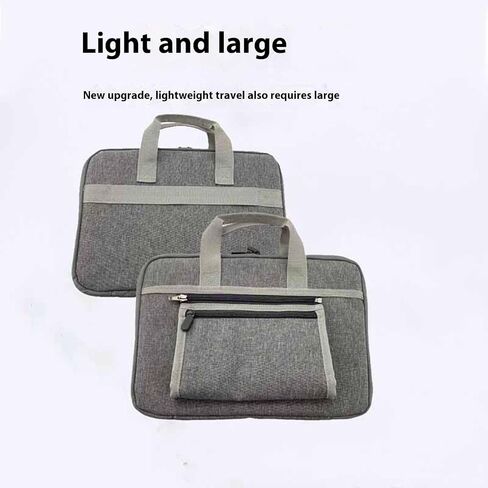 Portable Shockproof Laptop Bag Oxford Fabric Ergonomic Handle Lightweight Protective Case for Professionals Business Trip Lap in Kuwait