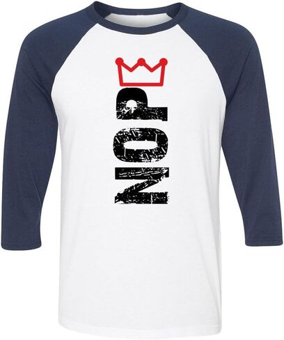 Nope No Kings Three-Quarter Raglan Sleeve Baseball Shirt Unisex in Saudi Arabia