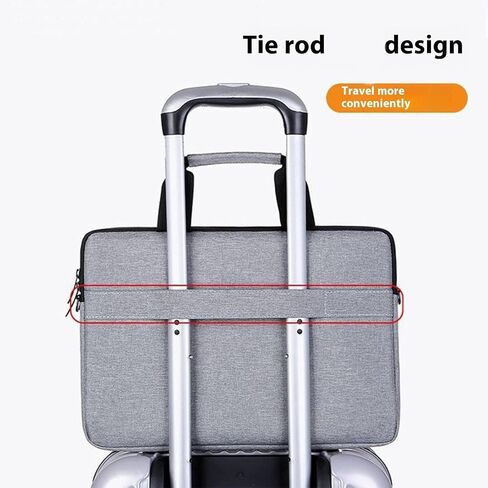 Portable Shockproof Laptop Bag Oxford Fabric Ergonomic Handle Lightweight Protective Case for Professionals Business Trip Lap in Kuwait