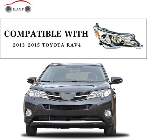المصباح يصلح ل 2013 2014 2015 تويوتا Rav4 مصنع OE نمط العارض كشافات استبدال (الراكب الأيمن) RH 81110-0R042 RV140A02R in Kuwait