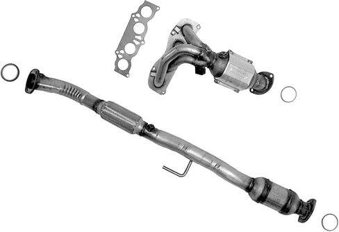 California CARB Approved Catalytic Converter Replacement Parts For Toyota Camry 2002-2007 2.4L in Saudi Arabia