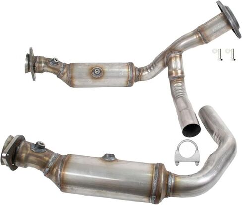 Engine Y Pipe Dual Catalytic Converters Replacement Parts For Ram 1500 Hemi 5.7L 2019 2020 2021 in Saudi Arabia