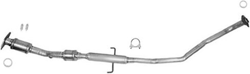 Rear Catalytic Converter & Resonator Assembly Replacement Parts For Toyota Corolla 2009-2013 1.8L in Saudi Arabia