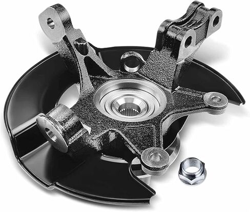 Front Left Driver Side Steering Knuckle & Wheel Bearing Hub Assembly Fits Honda Pilot 2003-2004 698-481, 698481, 51216S3VA01, 45256S9VA00, 44600S0XA00 in Saudi Arabia