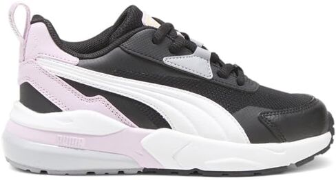 PUMA Kids Boys Vis2k Lace Up Sneakers Shoes Casual - Black in Saudi Arabia