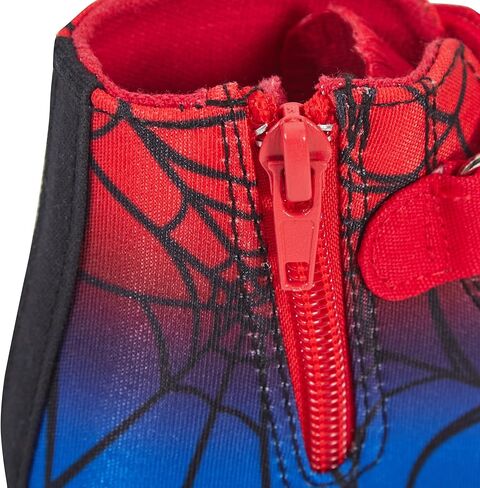 Boys Spiderman Canvas Hi Top Sneakers Kids Marvel Sports Shoes with Zip Plimsolls Pumps in Saudi Arabia
