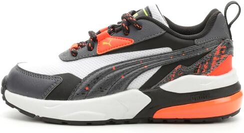 PUMA Kids Boys Vis2k Full Throttle Lace Up Sneakers Shoes Casual - Grey in Saudi Arabia