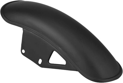 Universal Fit Motorcycle Front Mud Flap Guard Mudguard Fairing Cover for Mud and Water Splash Protection - Black in Saudi Arabia