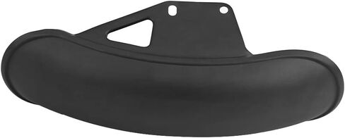 Universal Fit Motorcycle Front Mud Flap Guard Mudguard Fairing Cover for Mud and Water Splash Protection - Black in Saudi Arabia