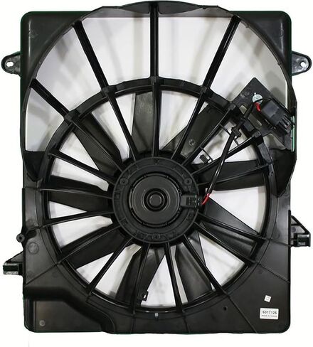 1 Piece Dual Radiator and Condenser Fan Assembly fits Dodge Nitro 2007 2008 2009 2010 2011 Replacement 68003974AB in Saudi Arabia