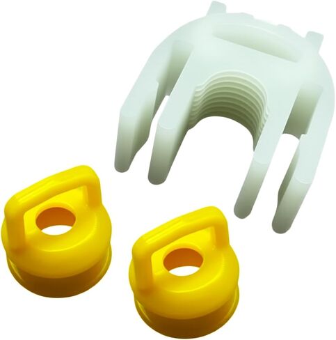 YoRise Transmission Shifter Linkage Cable Bushing Repair Kit, 14104 15276979 52855956AG Car Transmission System Parts, Shifter Cable Bushing Clamp Kit for Most Cars (Yellow) in Saudi Arabia