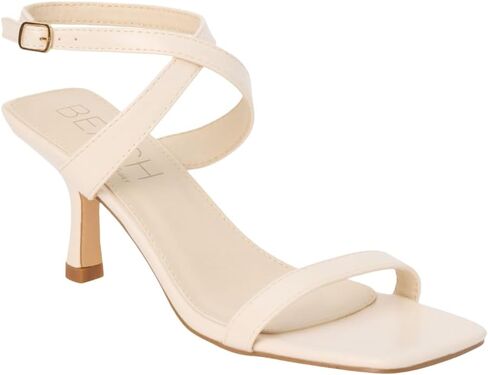 BEACH by Matisse Womens Breeze Ankle Strap Casual Sandals Casual High Heel 3" & Up - Brown in Saudi Arabia
