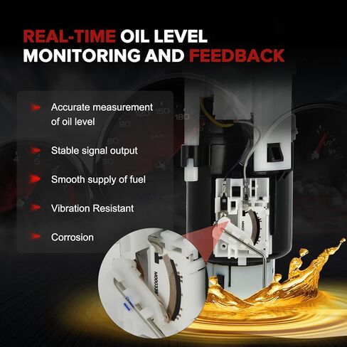 E8662M Electric Fuel Pump Module Assembly Compatible with Hyundai Santa Fe 2003-2006 2.4L L4 3.5L V6 Replaces# 31110-26350 FG1257 P76404M SP3012M in Kuwait