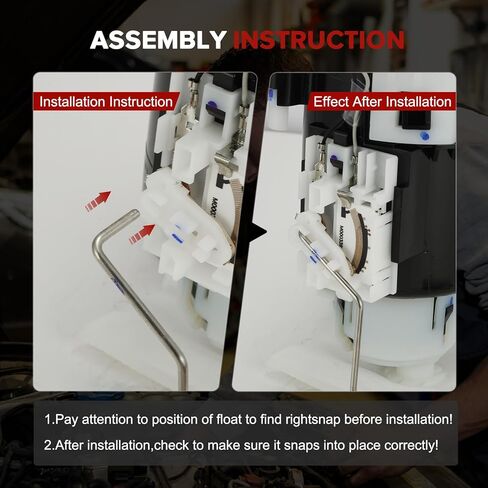 E8662M Electric Fuel Pump Module Assembly Compatible with Hyundai Santa Fe 2003-2006 2.4L L4 3.5L V6 Replaces# 31110-26350 FG1257 P76404M SP3012M in Kuwait