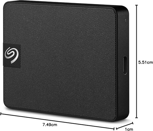 Seagate Expansion SSD 1TB External Solid State Drive – USB-C and USB 3.0 for PC, Laptop and Mac, with 3-Year Rescue Service (STLH1000400) in Saudi Arabia