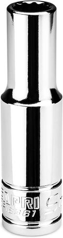 Capri Tools 8 mm Deep Socket, 3/8 in. Drive, 12-point, Metric in Kuwait