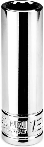 Capri Tools 8 mm Deep Socket, 3/8 in. Drive, 12-point, Metric in Kuwait