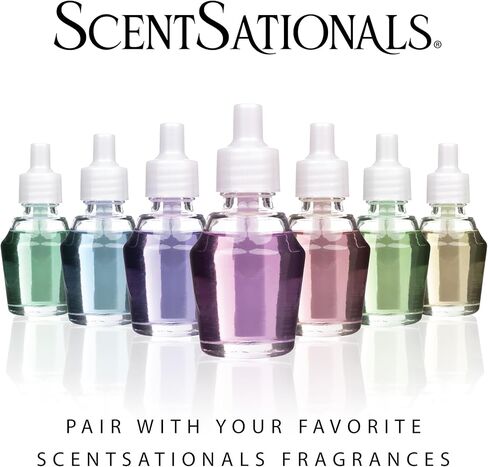 ScentSationals Smile Every Day Scent Charm Plug-in - مكون إضافي للحائط المزخرف لعبوات الزيوت العطرية in Saudi Arabia