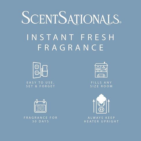ScentSationals Smile Every Day Scent Charm Plug-in - مكون إضافي للحائط المزخرف لعبوات الزيوت العطرية in Saudi Arabia