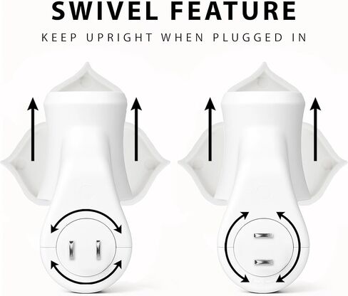 ScentSationals Smile Every Day Scent Charm Plug-in - مكون إضافي للحائط المزخرف لعبوات الزيوت العطرية in Saudi Arabia
