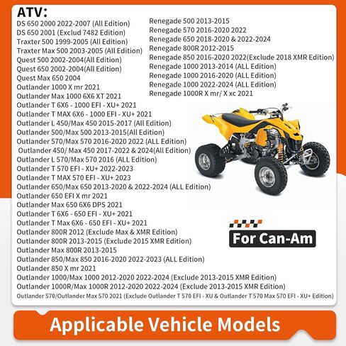 Right + Left Tie Rod End Ball Joint For Can-Am Traxter Quest Outlander Renegade 450 500 570 650 800 850 1000 1999-2024 in Saudi Arabia