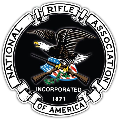 Kramer NRA National Rifle Association Gun Rights 2nd Amendment Sticker for Car Vinyl Decal Window Truck Bumper Sticker Decal Motorcycle Helmet (2" Set of 2) in Kuwait