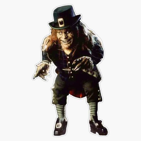 Leprechaun الفينيل ملصق مضاد للمياه ملصق سيارة محمول جدار نافذة ملصقات للسيارة متعددة الأشكال 5" in Saudi Arabia