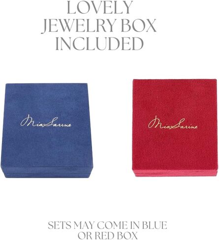 أقراط فضية مرصعة بأحجار الزركونيا المكعبة للنساء مكونة من 3 أزواج مرصعة بأحجار الزركونيوم 925 حلق استرليني in Kuwait