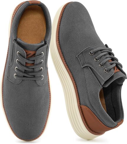 FUDYNMALC Mens Dress Sneakers for Casual: All-Day Comfort Cushioning Walking Shoes Breathable Lightweight for Work Business Office in Kuwait