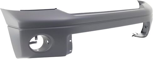FitParts متوافق مع غطاء المصد الأمامي 2007-2013 Toyota Tundra Base Extended Standard Limited Platinum SR5 Crew 07-13. جديد، مزود بفتحات لمصابيح الضباب. TO1000332 2008 2009 2010 in Saudi Arabia